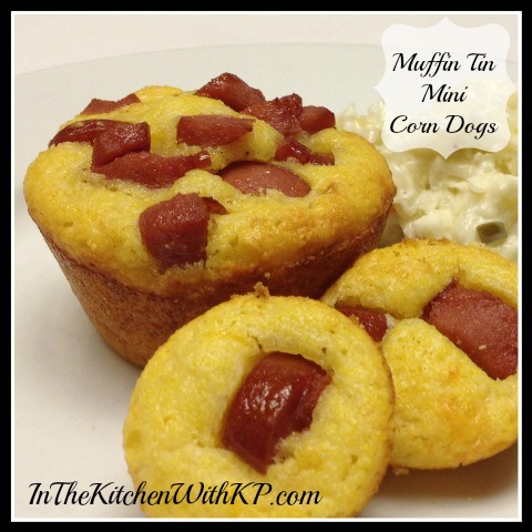 Muffin Tin Mini Corn Dogs