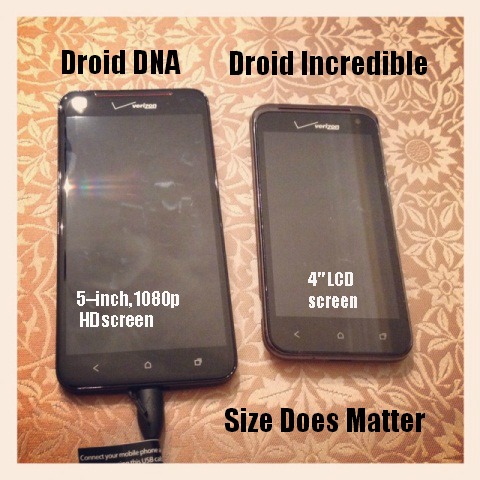 Droid DNA vs Droid Incredible