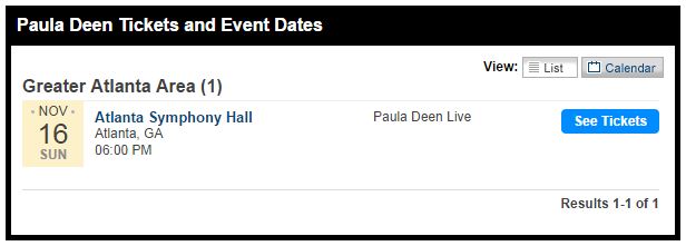 Paula Deen Live in Atlanta www.InTheKitchenWithKP Atlanta Attractions 2