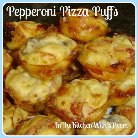 Pepperoni Pizza Puffs 1