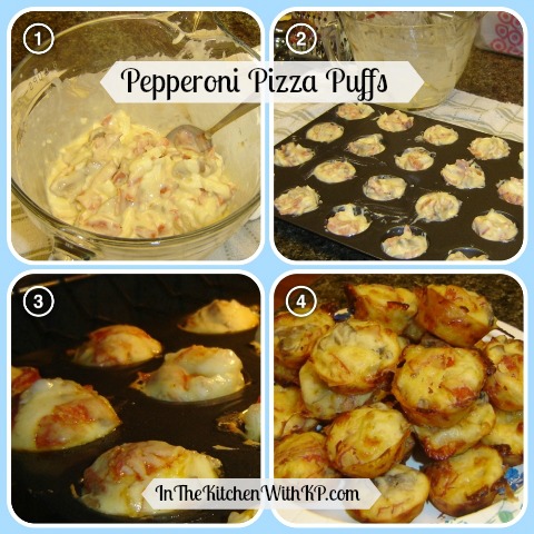 Pepperoni Pizza Puffs 2