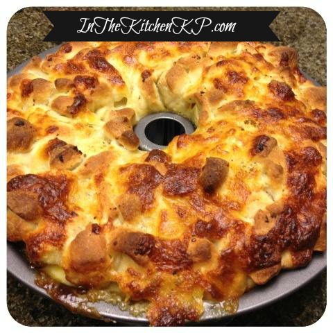 Pepperoni Cheese Pull Apart Bread 2