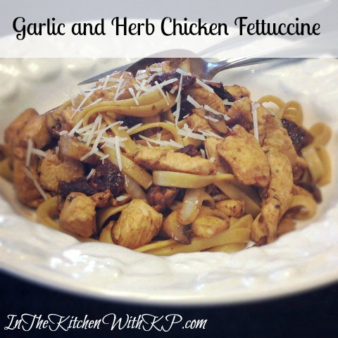 Garlic and Herb Fettuccine Saute Express