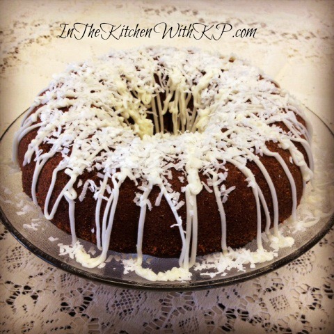 Chocolate Bundt With Coconut Cream Cheese Filling 2