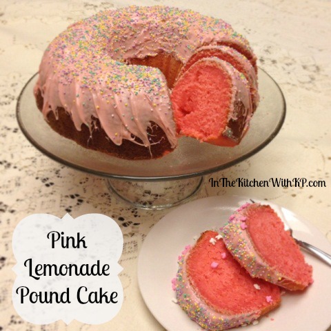 Pink Lemonade Pound Cake 1