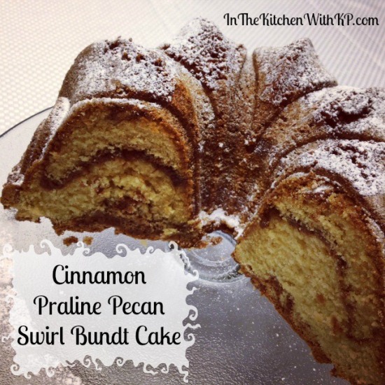 Cinnamon Praline Pecan Swirl Bundt Cake 2