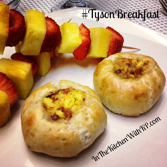 Tyson Bacon Egg and Cheese Bread Bowls