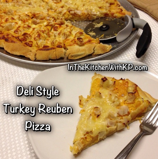 Deli Style Turkey Reuben Pizza 3