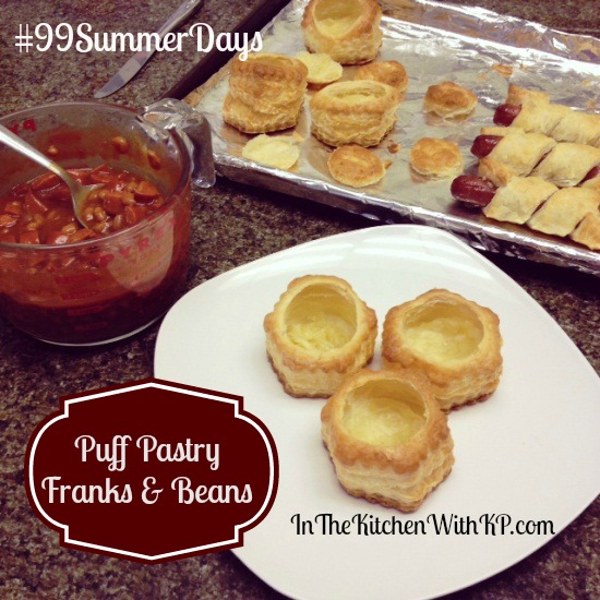 Puff Pastry Franks and Beans With Hebrew National 3