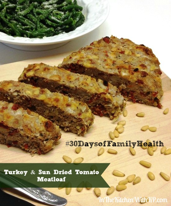 Turkey and Sun Dried Tomato Meatloaf 6