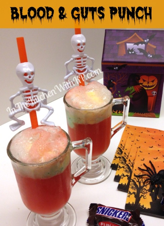 Blood and Guts Punch #SpookyCelebrations #Shop In The Kitchen With KP