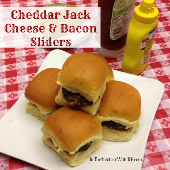 Cheddar Jack Cheese and Bacon Sliders #FreshTake #shop In The Kitchen With KP 5