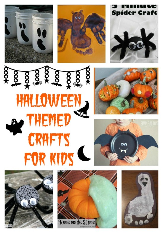 Halloween Themed Crafts For Kids ww.InTheKitchenWithKP