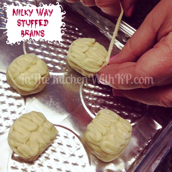 Milky Way Stuffed Brains #SpookyCelebrations #Shop In The Kitchen With KP 1