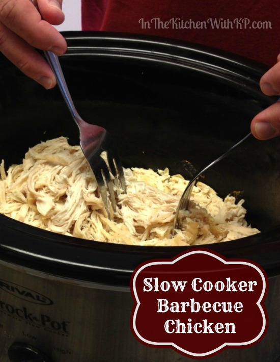 Slow Cooker Barbecue Chicken In The Kitchen With KP 1