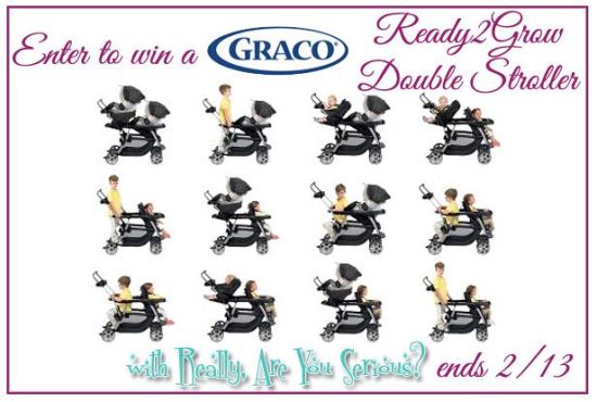 #Graco Ready2Grow Double Stroller #Giveaway www.InTheKitchenWithKP