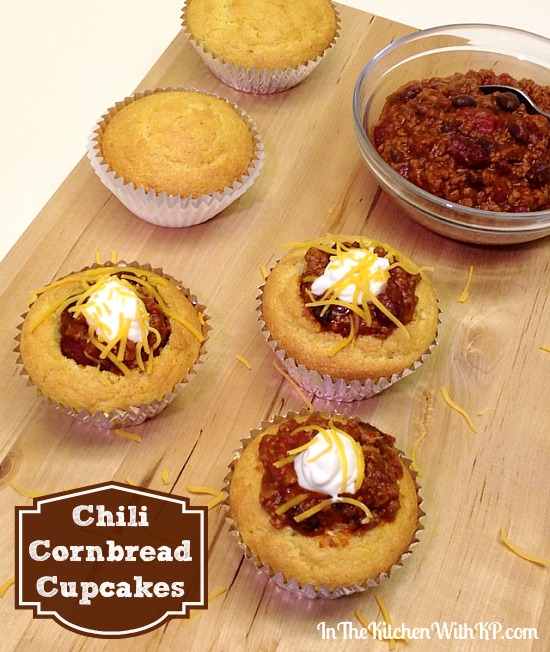 Chili Cornbread Cupcakes #recipe www.InTheKitchenWithKP 4