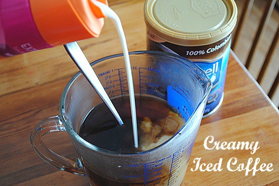 Creamy Iced Coffee #Recipe www.InTheKitchenWithKP 3