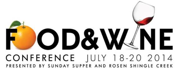 Food and Wine Conference Logo