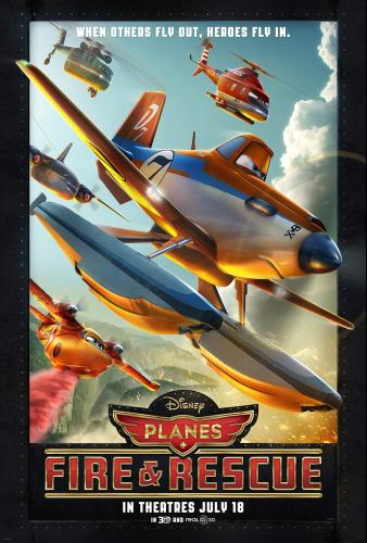 Planes Fire and Rescue Poster