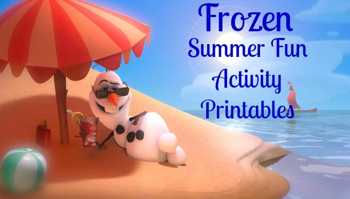 Frozen Free Activity Printables
