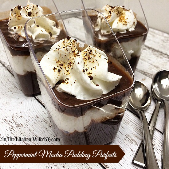 Peppermint Mocha Pudding Parfaits #IcedDelight 6