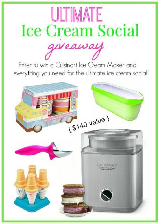Ultimate Ice Cream Social #Giveaway www.InTheKitchenWithKP 1
