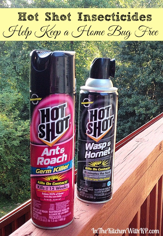 Hot Shot® Insecticides Help Keep a Home Bug Free www.InTheKitchenWithKP 1