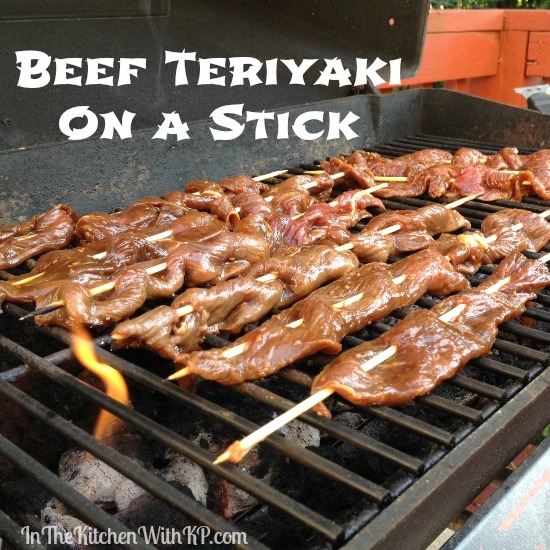 Beef Teriyaki On a Stick www. InTheKitchenWithKP #recipe 3