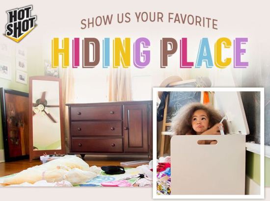 #HotShot Hiding Places #Sweepstakes www.InTheKitchenWithKP 1