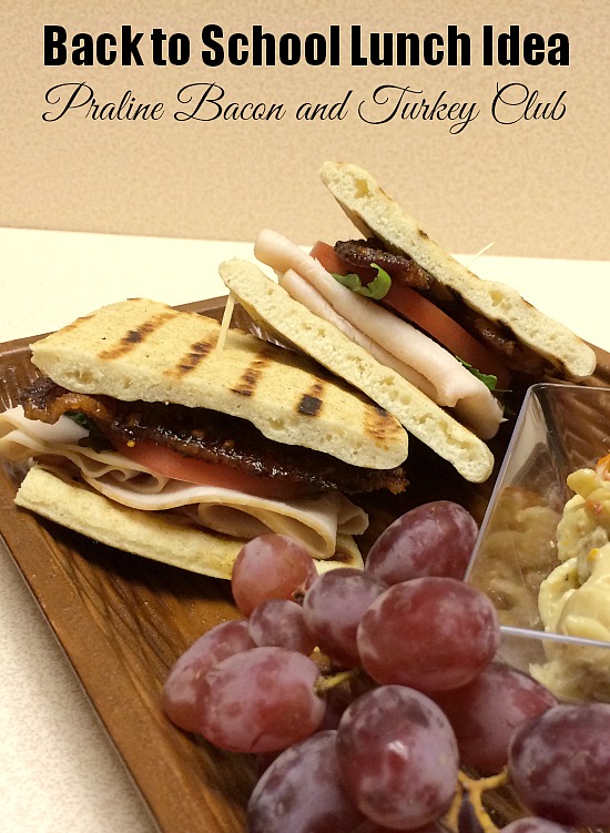 Back to School Lunch Idea Praline Bacon and Turkey Club www.InTheKitchenWithKP #HillshireNaturals 1