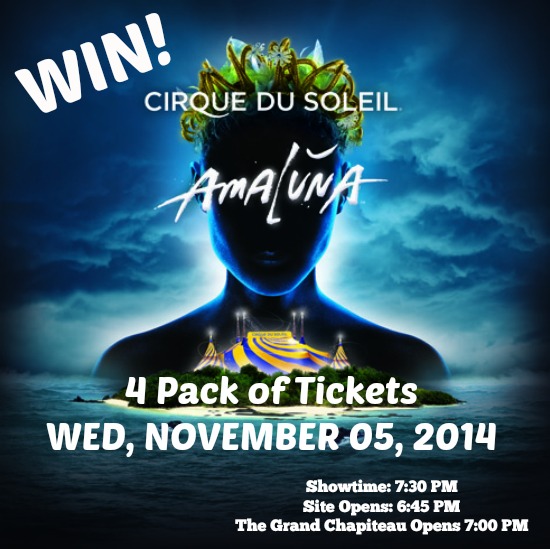 Cirque du Soleil Amaluna Ticket Giveaway www.InTheKitchenWithKP Atlanta Attraction
