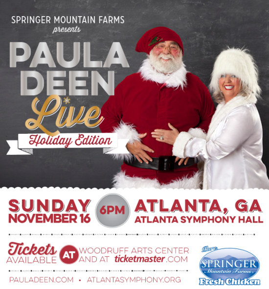 Paula Deen Live in Atlanta www.InTheKitchenWithKP Atlanta Attractions