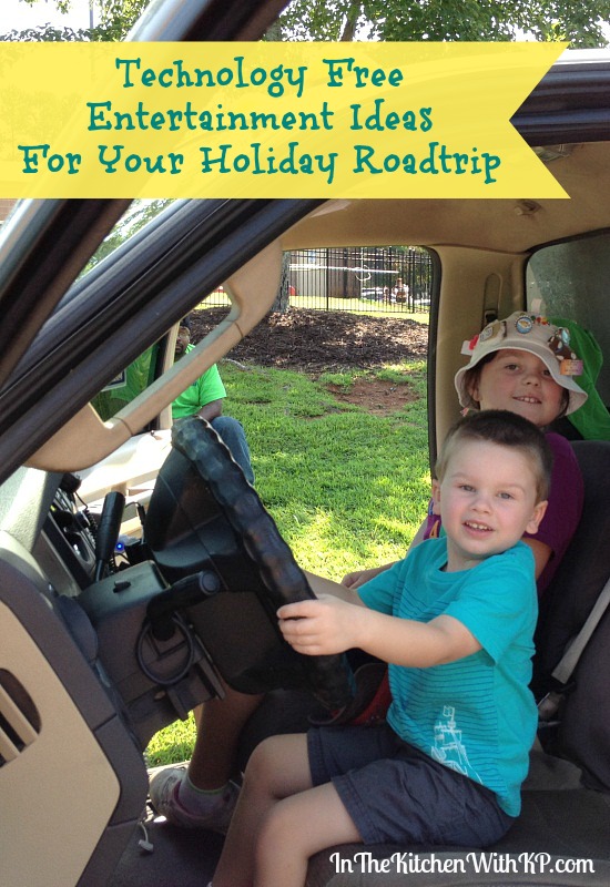 Technology Free Entertainment Ideas For Your Holiday Roadtrip www.InTheKitchenWithKP Family Travel