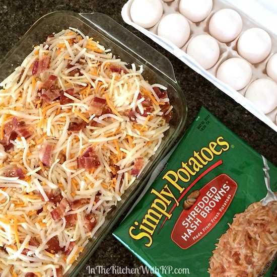 Bacon Egg and Cheese Hash Brown Casserole | Easy Brunch Recipe | In The Kitchen With KP