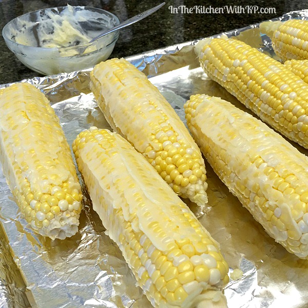Honey Butter Oven Roasted Sunshine Sweet Corn Recipe | In The Kitchen With KP 