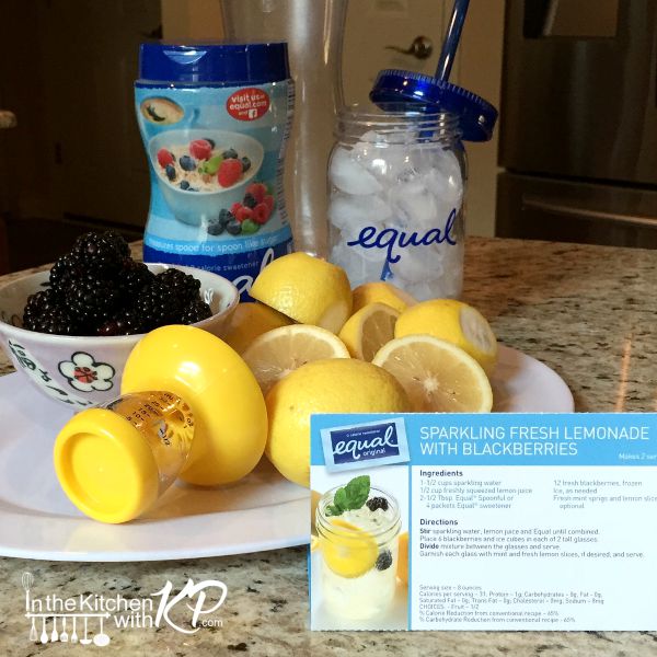 Blackberry Sparkling Lemonade Recipe | In The Kitchen With KP | Homemade Lemonade Recipe