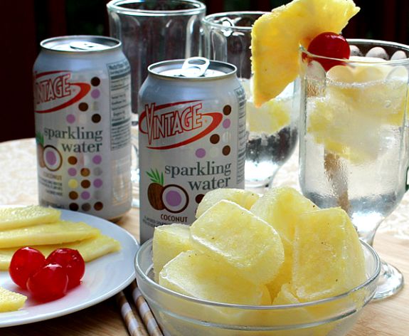 Pineapple Coconut Sparkling Ice Refresher | In The Kitchen With KP |Mocktail Drink Recipe
