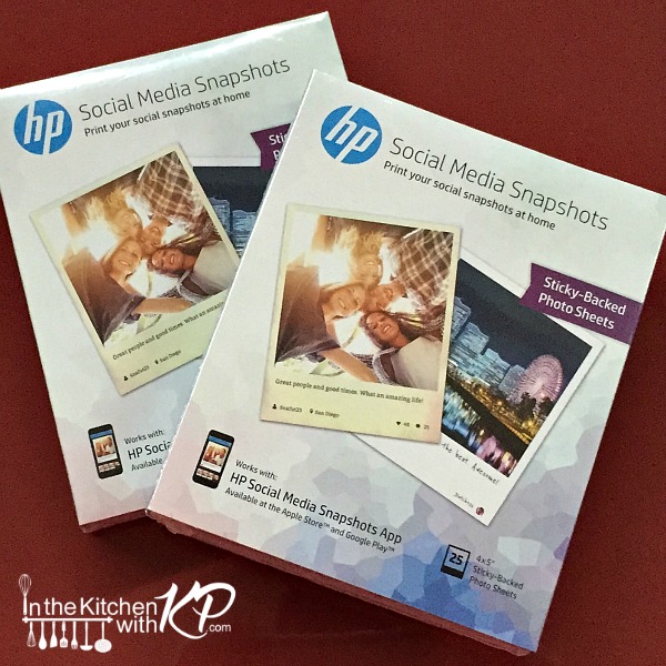 Add Excitement to Every Party Instantly with HP Social Media Snapshots | In The Kitchen With KP | Photo Booth Family Fun Ideas