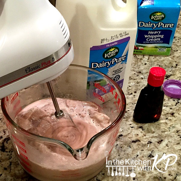 Chocolate Peppermint Milkshake With Homemade Peppermint Whipped Cream | In The Kitchen With KP | Easy Dessert Recipes
