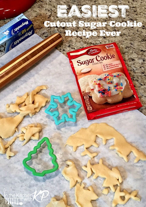 Easiest Cutout Sugar Cookie Recipe | In The Kitchen With KP | Family Fun Ideas