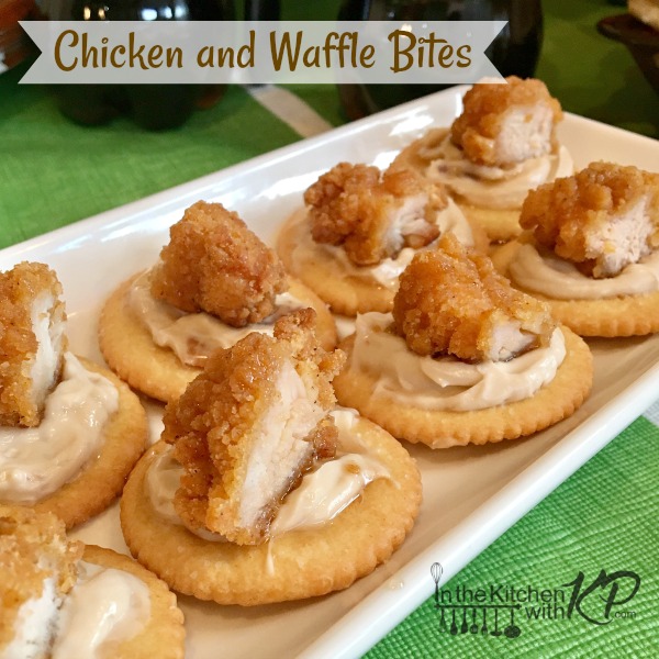Chicken and Waffle Bites | In The Kitchen With KP | Easy Appetizer Recipes